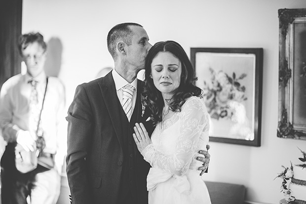 Angie and Paul's beautiful intimate wedding by Kat Mervyn | onefabday.com