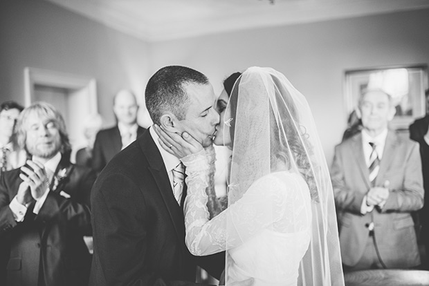 Angie and Paul's beautiful intimate wedding by Kat Mervyn | onefabday.com