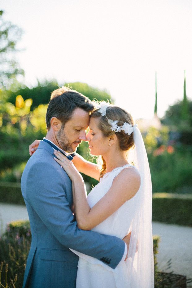 Julie and Philippe's Beautiful Outdoor Wedding by LM Visual | onefabday.com