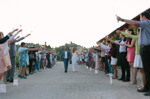 Julie and Philippe's Beautiful Outdoor Wedding by LM Visual | onefabday.com