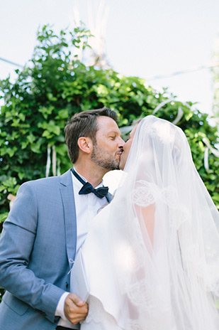 Julie and Philippe's Beautiful Outdoor Wedding by LM Visual | onefabday.com