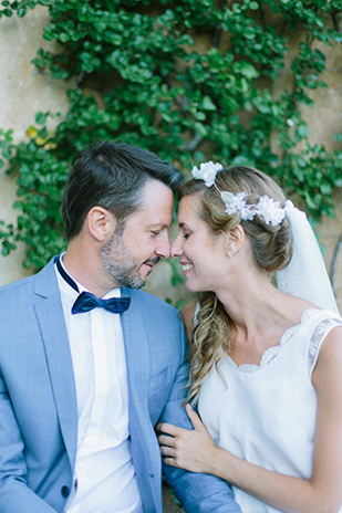 Julie and Philippe's Beautiful Outdoor Wedding by LM Visual | onefabday.com