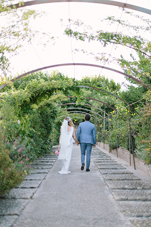 Julie and Philippe's Beautiful Outdoor Wedding by LM Visual | onefabday.com