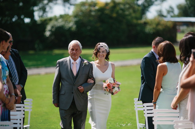 Jessica and Dermot's Beautiful Ballinacurra Wedding by Poppies and Me | onefabday.com