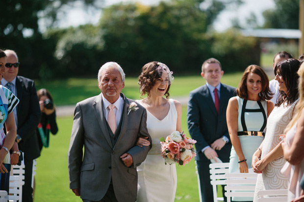 Jessica and Dermot's Beautiful Ballinacurra Wedding by Poppies and Me | onefabday.com