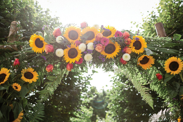 Shona and Fin's colourful and epic Larchfield Estate wedding by The Lou's | onefabday.com