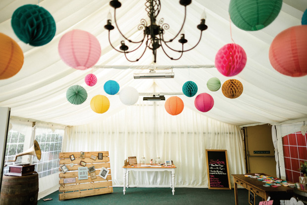 Shona and Fin's colourful and epic Larchfield Estate wedding by The Lou's | onefabday.com