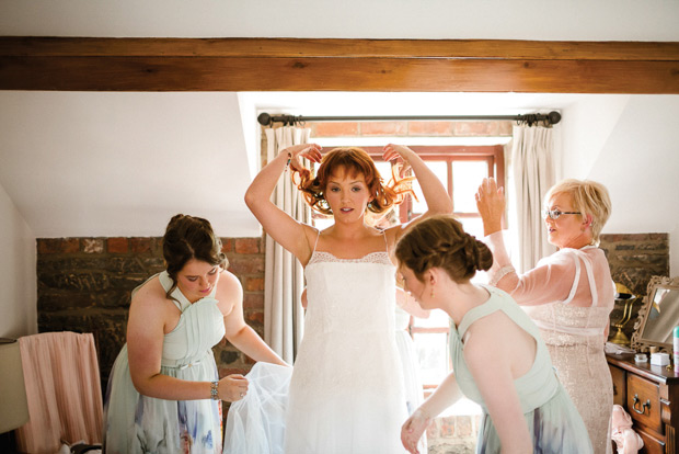 Shona and Fin's colourful and epic Larchfield Estate wedding by The Lou's | onefabday.com