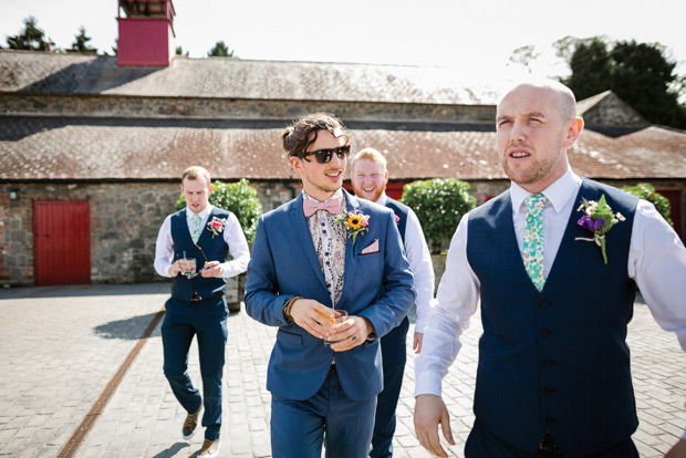 Shona and Fin's colourful and epic Larchfield Estate wedding by The Lou's | onefabday.com