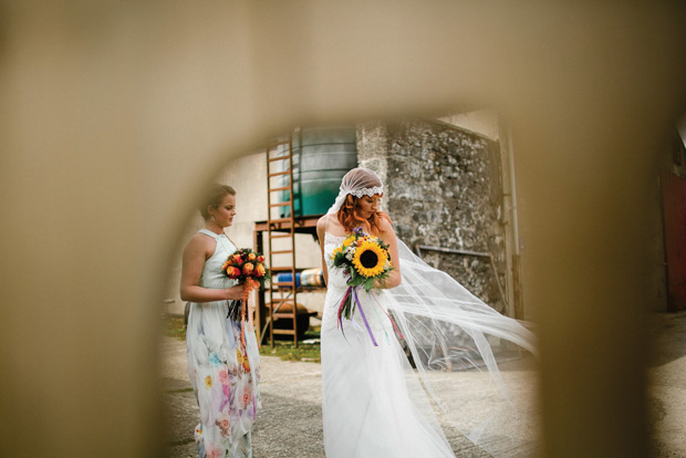 Shona and Fin's colourful and epic Larchfield Estate wedding by The Lou's | onefabday.com