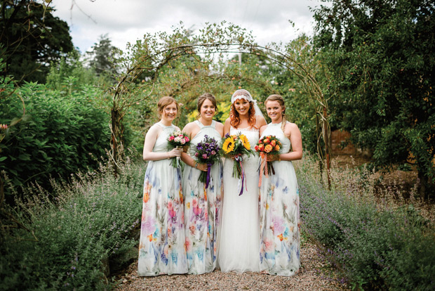 Shona and Fin's colourful and epic Larchfield Estate wedding by The Lou's | onefabday.com