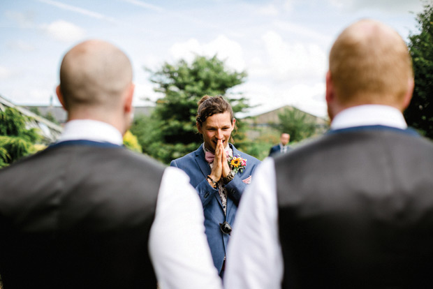 Shona and Fin's colourful and epic Larchfield Estate wedding by The Lou's | onefabday.com