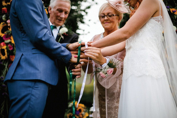 Shona and Fin's colourful and epic Larchfield Estate wedding by The Lou's | onefabday.com