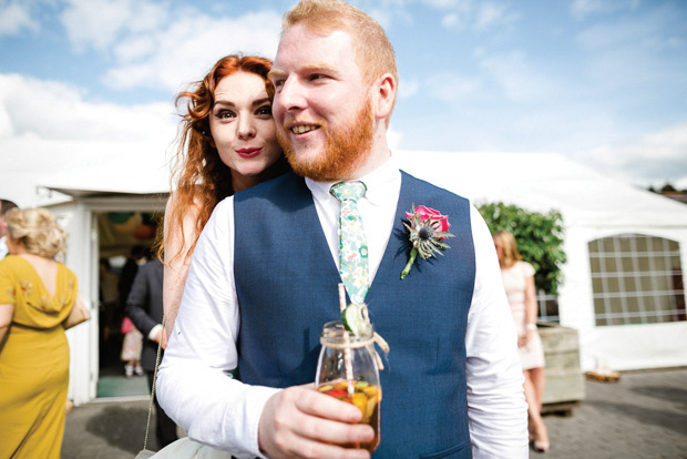 Shona and Fin's colourful and epic Larchfield Estate wedding by The Lou's | onefabday.com