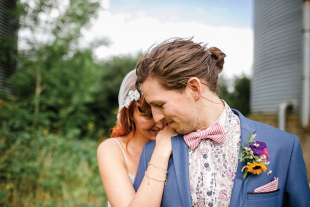 Shona and Fin's colourful and epic Larchfield Estate wedding by The Lou's | onefabday.com