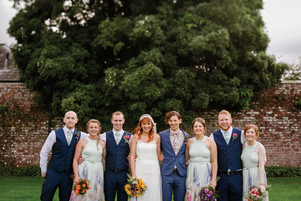 Shona and Fin's colourful and epic Larchfield Estate wedding by The Lou's | onefabday.com