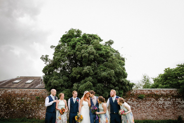 Shona and Fin's colourful and epic Larchfield Estate wedding by The Lou's | onefabday.com