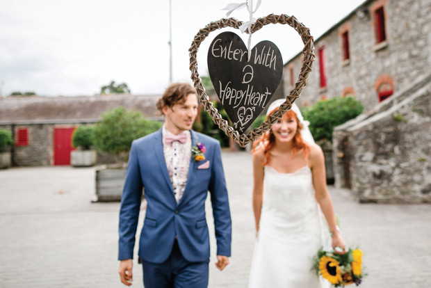 Shona and Fin's colourful and epic Larchfield Estate wedding by The Lou's | onefabday.com