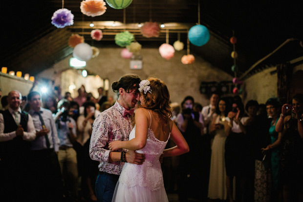 Shona and Fin's colourful and epic Larchfield Estate wedding by The Lou's | onefabday.com