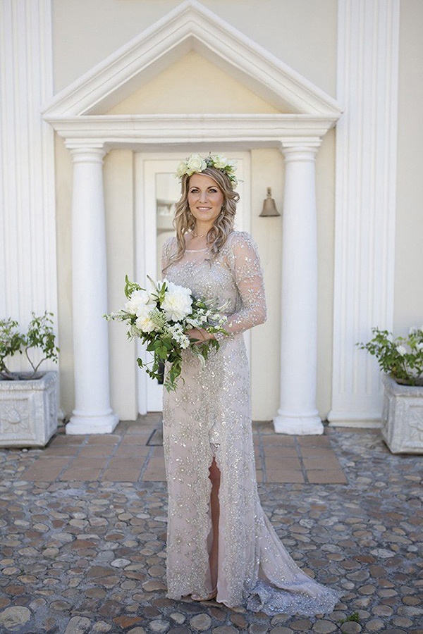 Chic Sparkle Wedding Dresses | onefabday.com