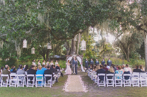 Kamryn and Carlos' beautiful pastel celebration by Stacy Paul Photography | onefabday.com