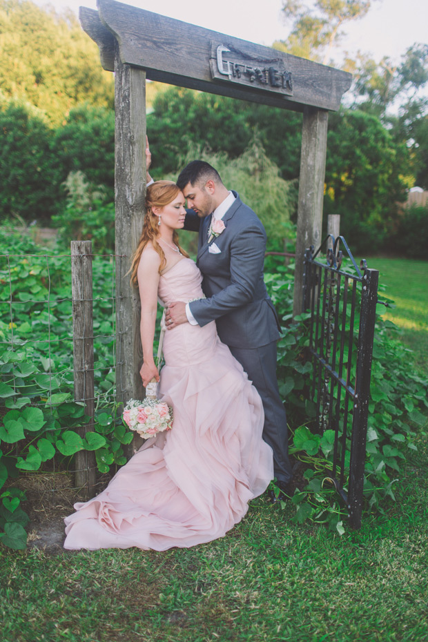 Kamryn and Carlos' beautiful pastel celebration by Stacy Paul Photography | onefabday.com