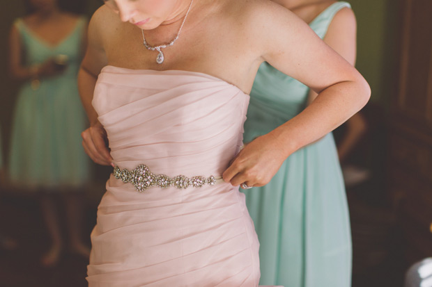 Kamryn and Carlos' beautiful pastel celebration by Stacy Paul Photography | onefabday.com