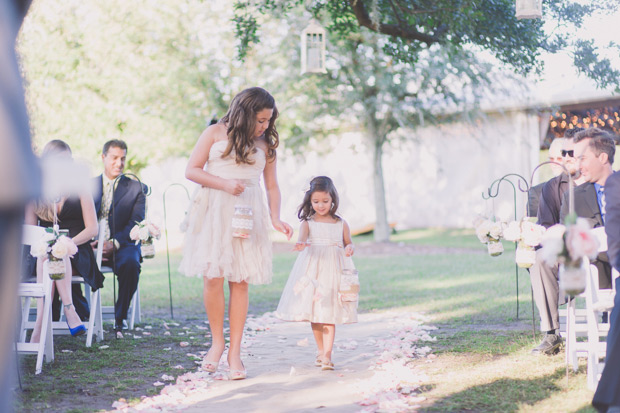 Kamryn and Carlos' beautiful pastel celebration by Stacy Paul Photography | onefabday.com