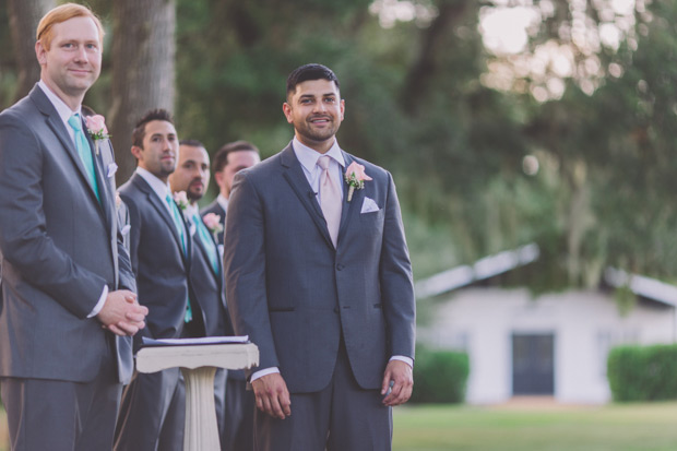 Kamryn and Carlos' beautiful pastel celebration by Stacy Paul Photography | onefabday.com