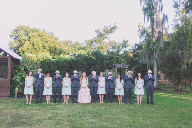 Kamryn and Carlos' beautiful pastel celebration by Stacy Paul Photography | onefabday.com