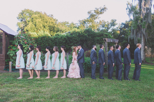 Kamryn and Carlos' beautiful pastel celebration by Stacy Paul Photography | onefabday.com