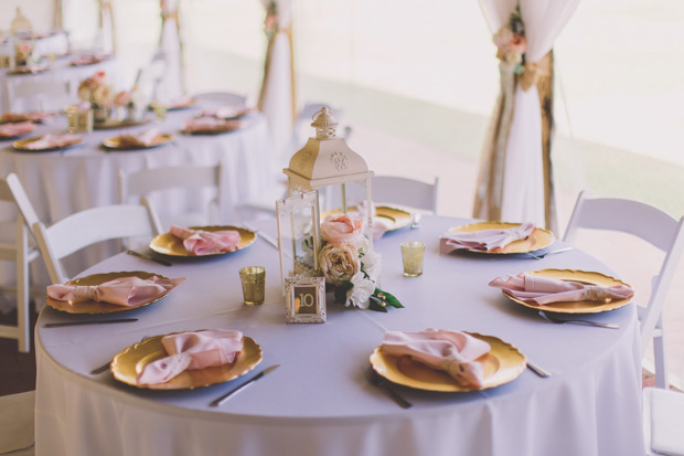 Kamryn and Carlos' beautiful pastel celebration by Stacy Paul Photography | onefabday.com