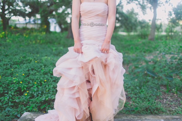 Kamryn and Carlos' beautiful pastel celebration by Stacy Paul Photography | onefabday.com