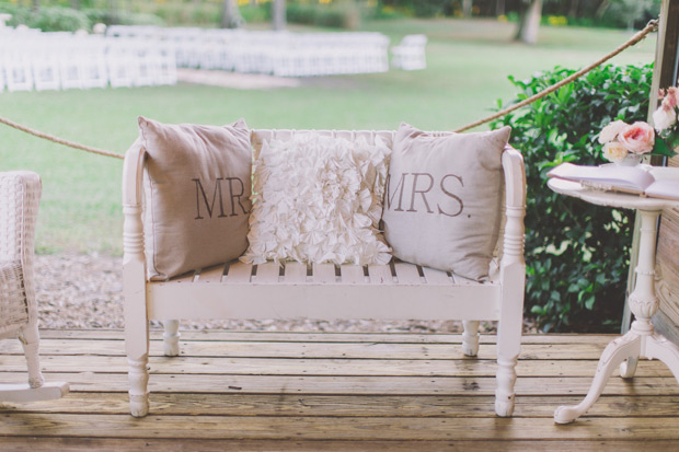 Kamryn and Carlos' beautiful pastel celebration by Stacy Paul Photography | onefabday.com