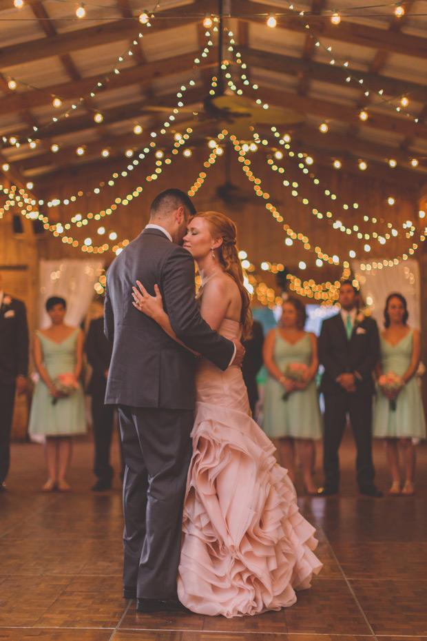 Kamryn and Carlos' beautiful pastel celebration by Stacy Paul Photography | onefabday.com