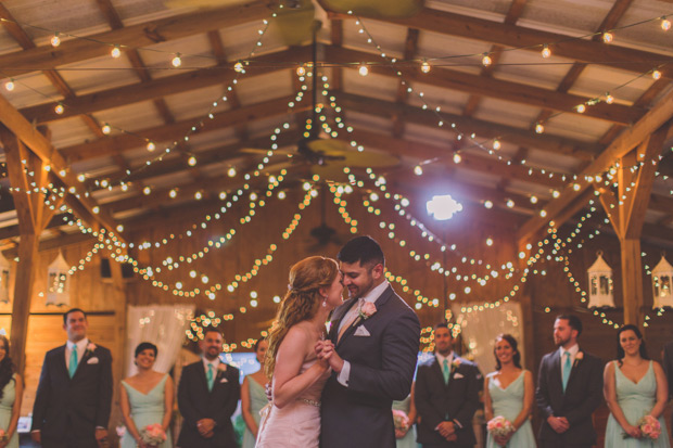 Kamryn and Carlos' beautiful pastel celebration by Stacy Paul Photography | onefabday.com