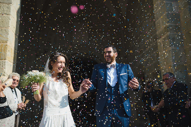 Geraldin and Fabein's Chic French Wedding by Willy Brousse | onefabday.com