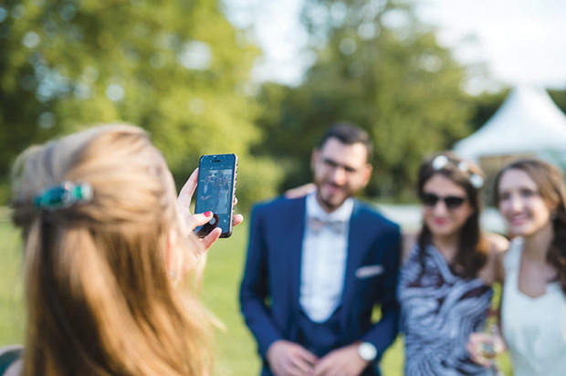 Geraldin and Fabein's Chic French Wedding by Willy Brousse | onefabday.com