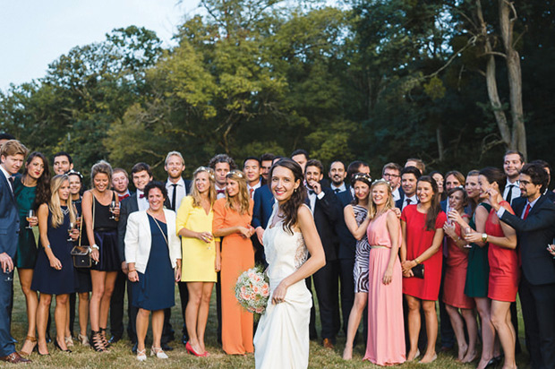 Geraldin and Fabein's Chic French Wedding by Willy Brousse | onefabday.com