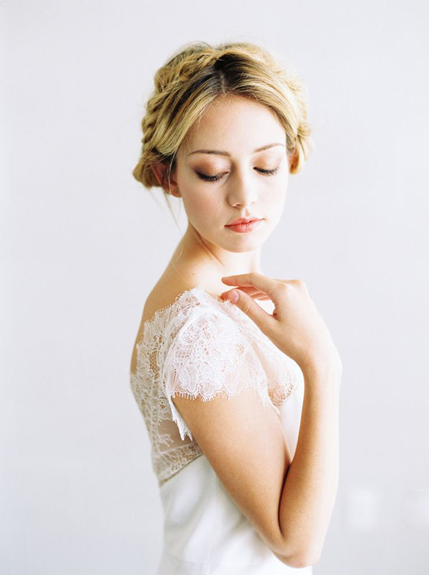 Gorgeous Ella wedding dress by Saint Isabel Bridal | onefabday.com