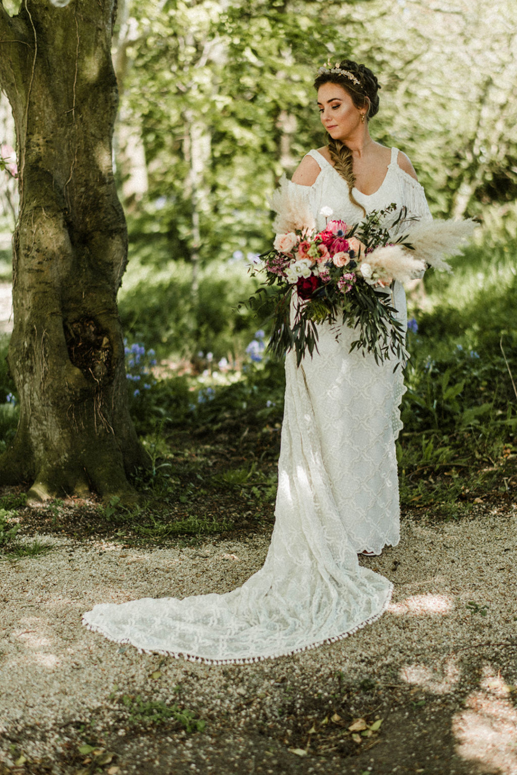 Handmade boho wedding dress | One Fab Day