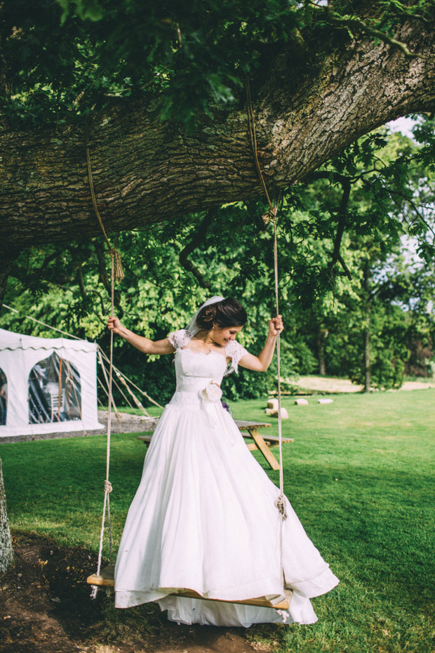 Dena and Rob's Pretty Summer Wedding by Campbell Photography | onefabday.com