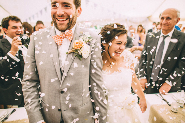 Dena and Rob's Pretty Summer Wedding by Campbell Photography | onefabday.com