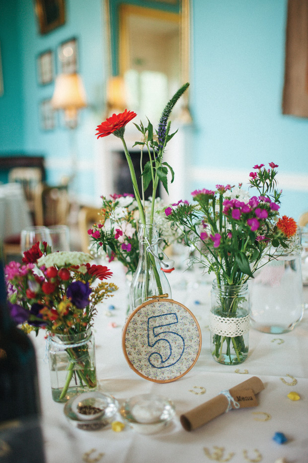 Laura and Paul's Vintage and Eclectic wedding by Dotmoxee | onefabday.com