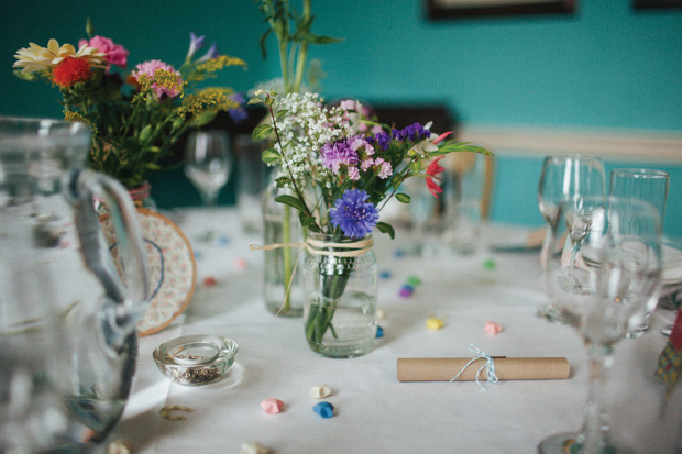 Laura and Paul's Vintage and Eclectic wedding by Dotmoxee | onefabday.com