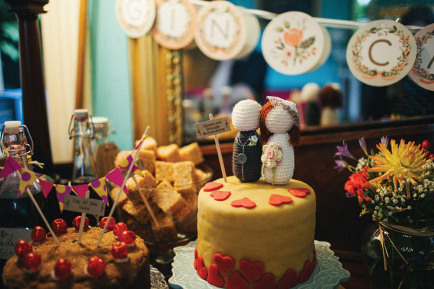 Laura and Paul's Vintage and Eclectic wedding by Dotmoxee | onefabday.com