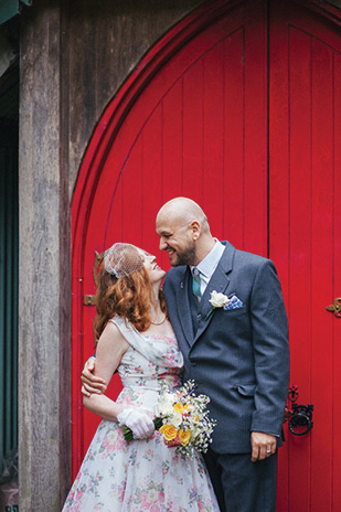 Laura and Paul's Vintage and Eclectic wedding by Dotmoxee | onefabday.com