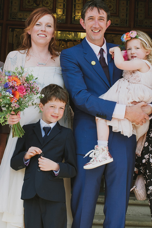 Sophie and Lawrence's colourful laidback wedding by Jacqui Sweeney | onefabday.com