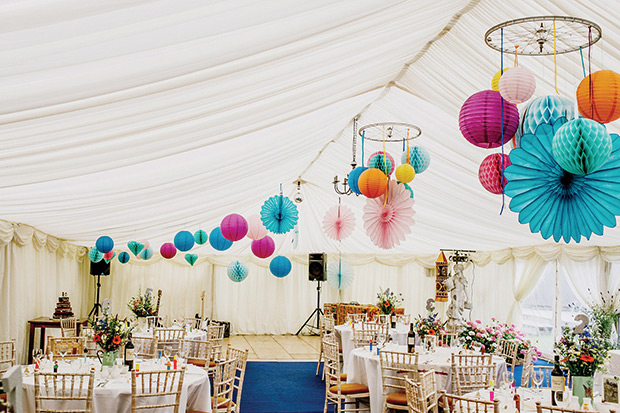 Sophie and Lawrence's colourful laidback wedding by Jacqui Sweeney | onefabday.com