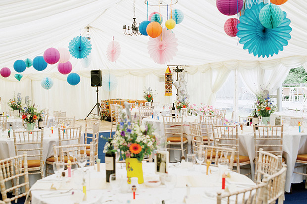 Sophie and Lawrence's colourful laidback wedding by Jacqui Sweeney | onefabday.com